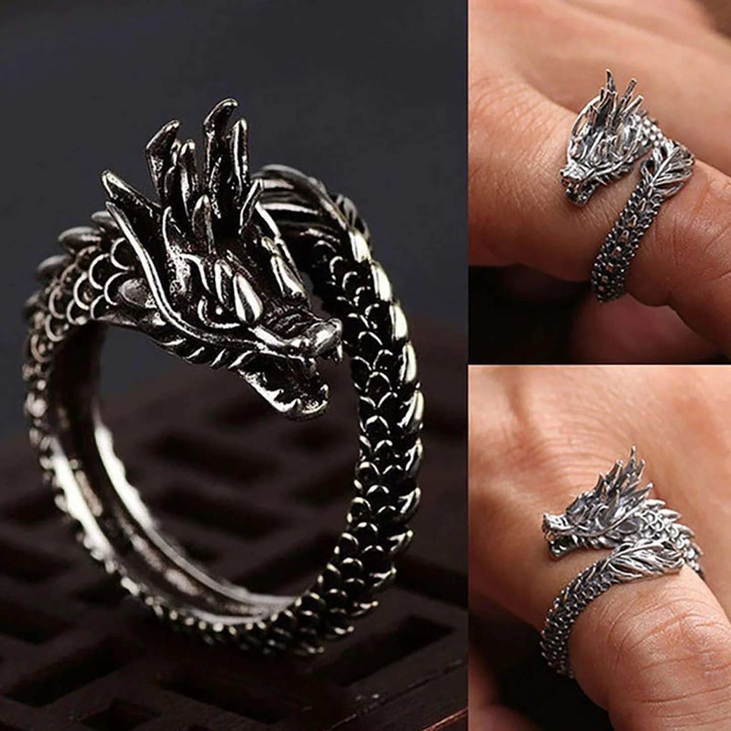 Anillo Dragon de la Suerte