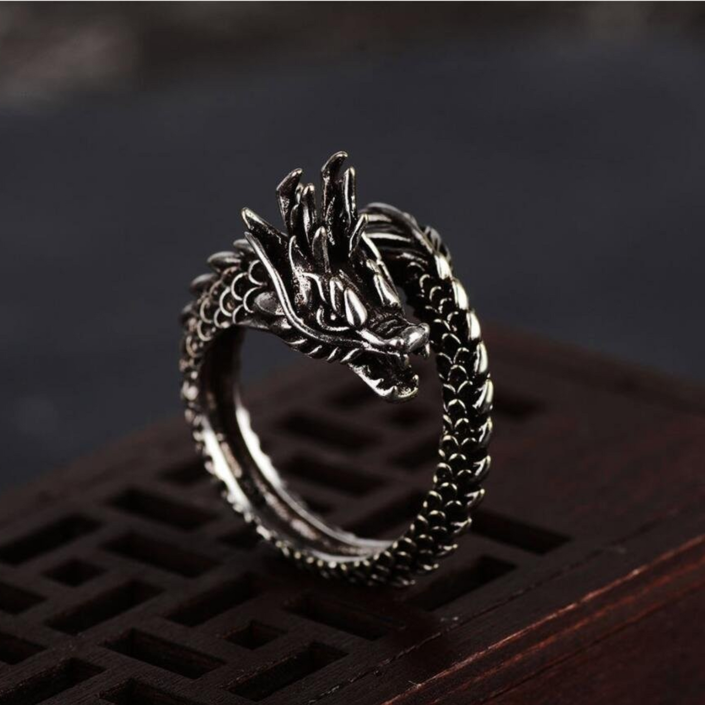 Anillo Dragon de la Suerte