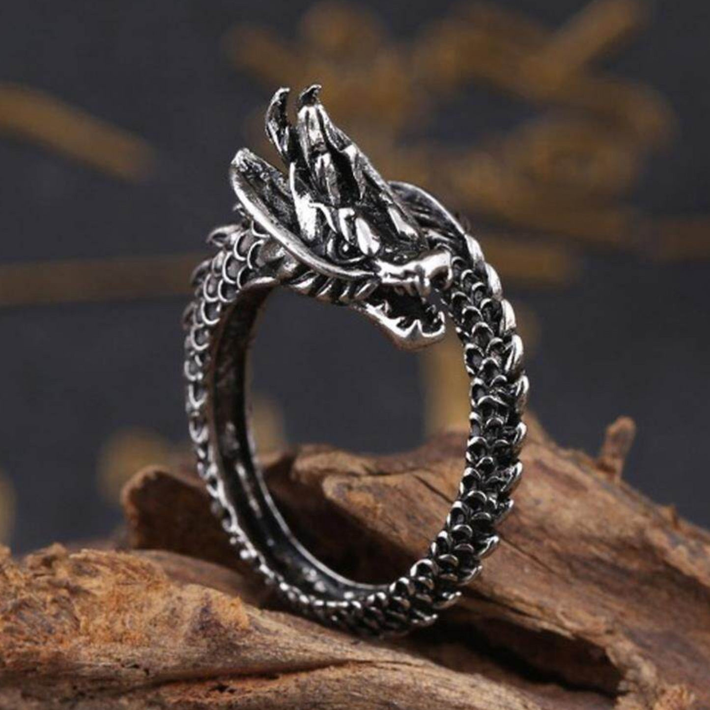 Anillo Dragon de la Suerte